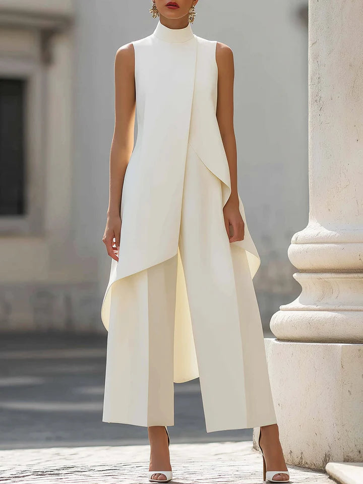 Martina | Mono largo de caída elegante para Mujer