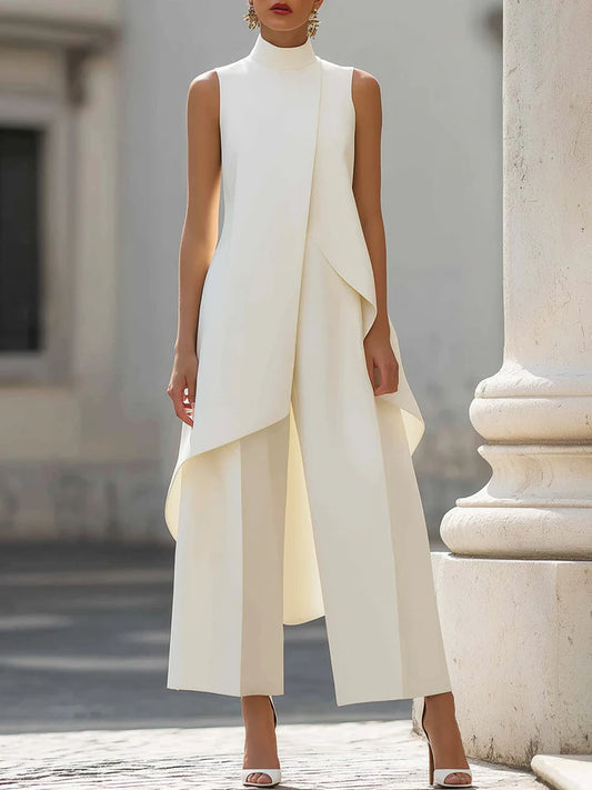 Martina | Mono largo de caída elegante para Mujer