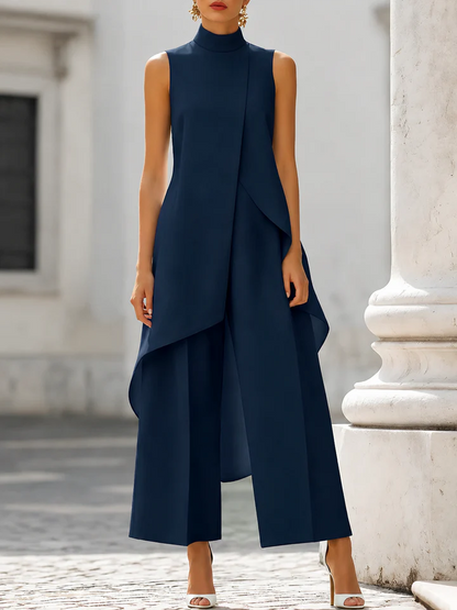 Martina | Mono largo de caída elegante para Mujer